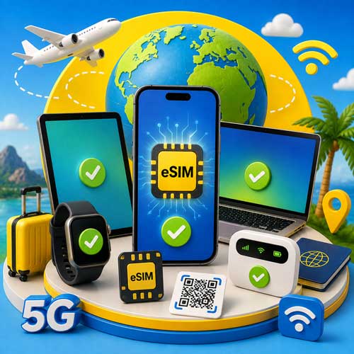 Dispositivos compatibles con eSIM
