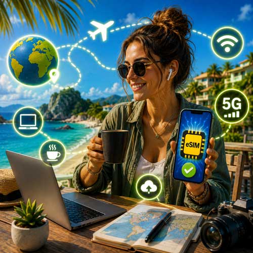 eSIM para nómadas digitales