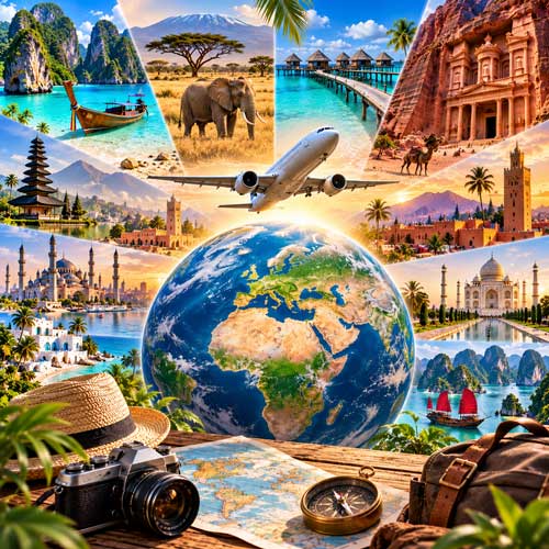 10 exotische Reiseziele, die von Europa aus leichter zu erreichen sind, als du denkst